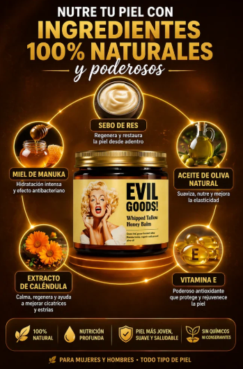 ¡PIEL DE PORCELANA EN MINUTOS CON ✨EVIL GOODS!✨🍃 + Obsequio 🎁